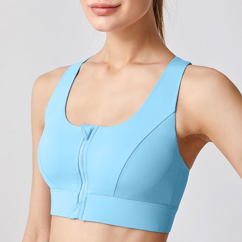MOFEE Studio Support Sports Bra WX-183 in Blue