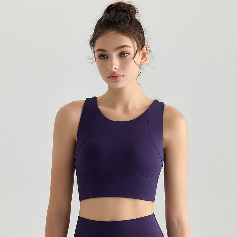 MOFEE Studio Support Sports Bra WX-236 in Purple