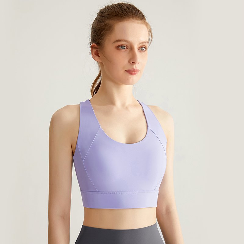 MOFEE Studio Support Sports Bra WX-237 in Blue