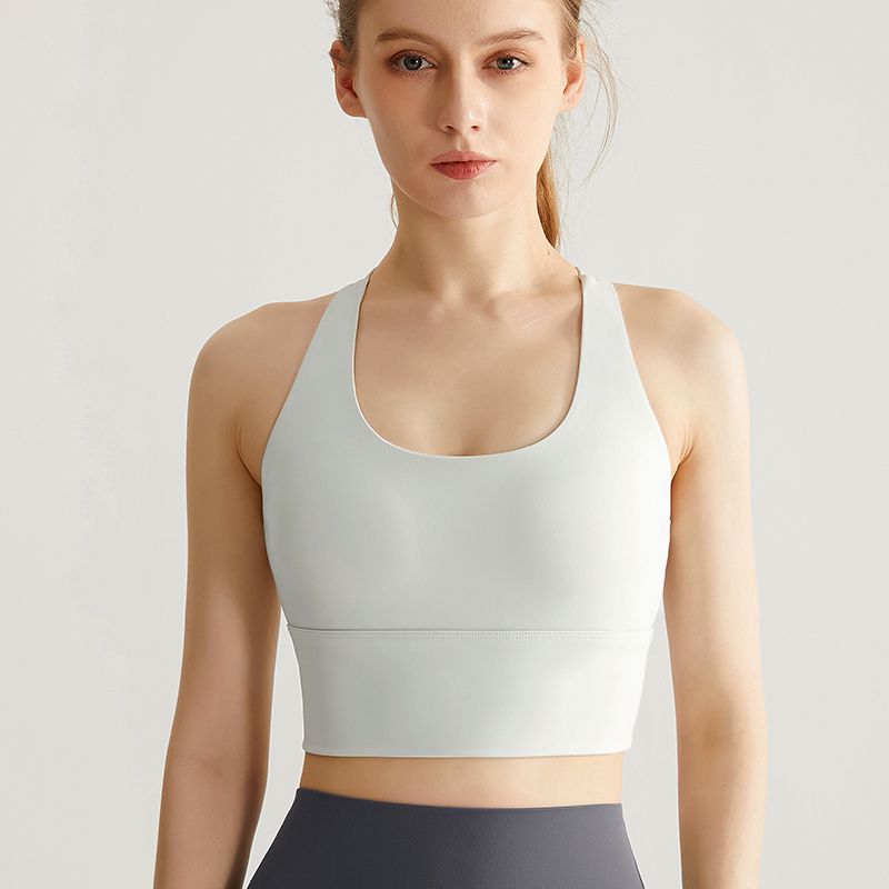 MOFEE Studio Support Sports Bra WX-238 in Cream Apricot