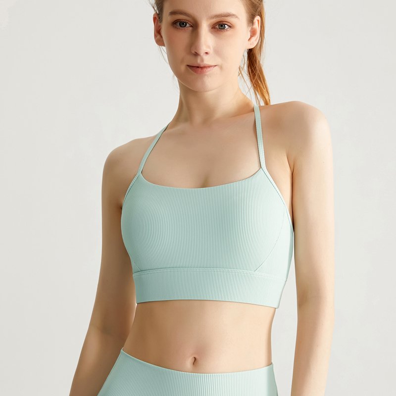 MOFEE Studio Support Sports Bra WX-239 in Green