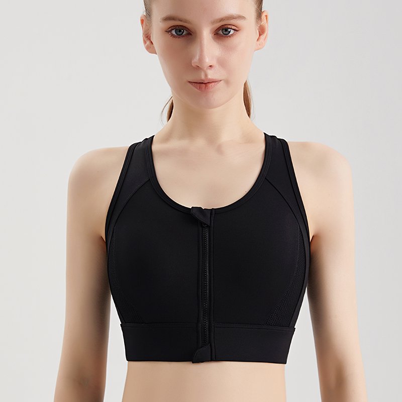 MOFEE Studio Support Sports Bra WX-332 in Fashion Black