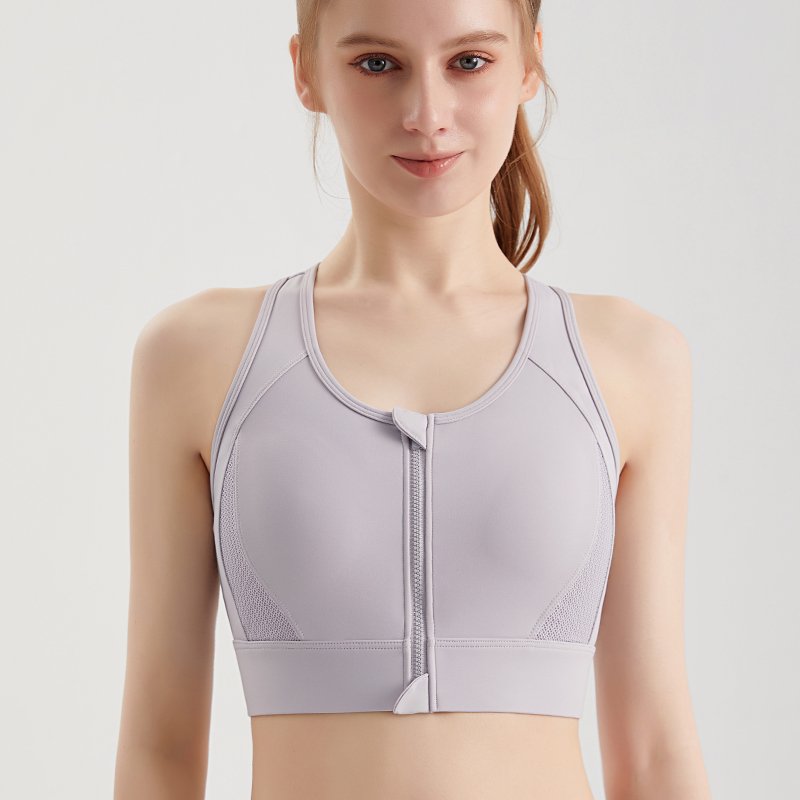 MOFEE Studio Support Sports Bra WX-332 in Gray