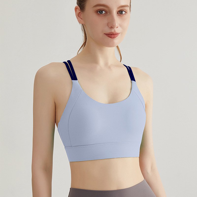 MOFEE Studio Support Sports Bra WX-345 in Sky Blue