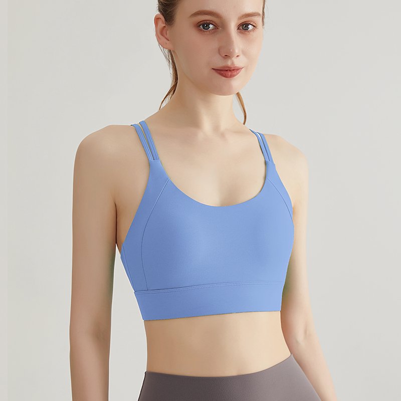MOFEE Studio Support Sports Bra WX-345 in Blue 宝石蓝