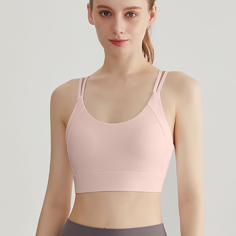 MOFEE Studio Support Sports Bra WX-345 in Pink 藕粉