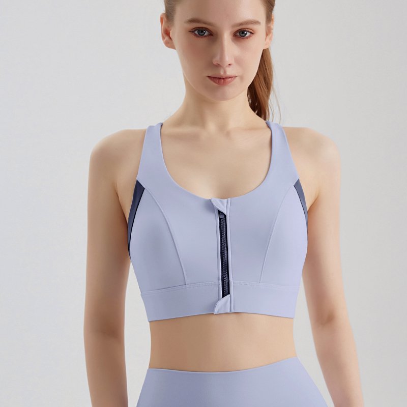 MOFEE Studio Support Sports Bra WX-366 in Blue