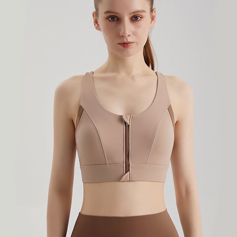 MOFEE Studio Support Sports Bra WX-366 in Khaki