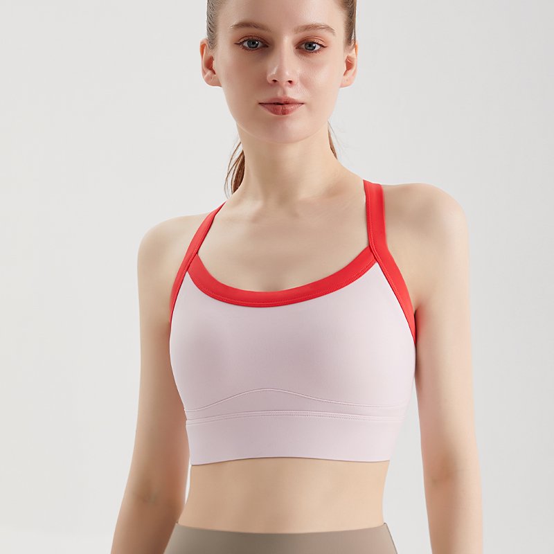 MOFEE Studio Support Sports Bra WX-367 in Pink