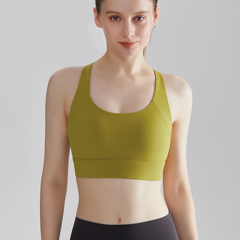 MOFEE Studio Support Sports Bra WX-411 in Golden Brown
