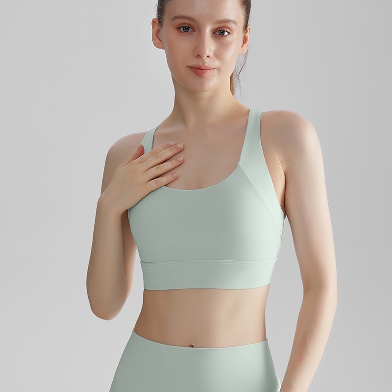 MOFEE Studio Support Sports Bra WX-411 in Mist Island