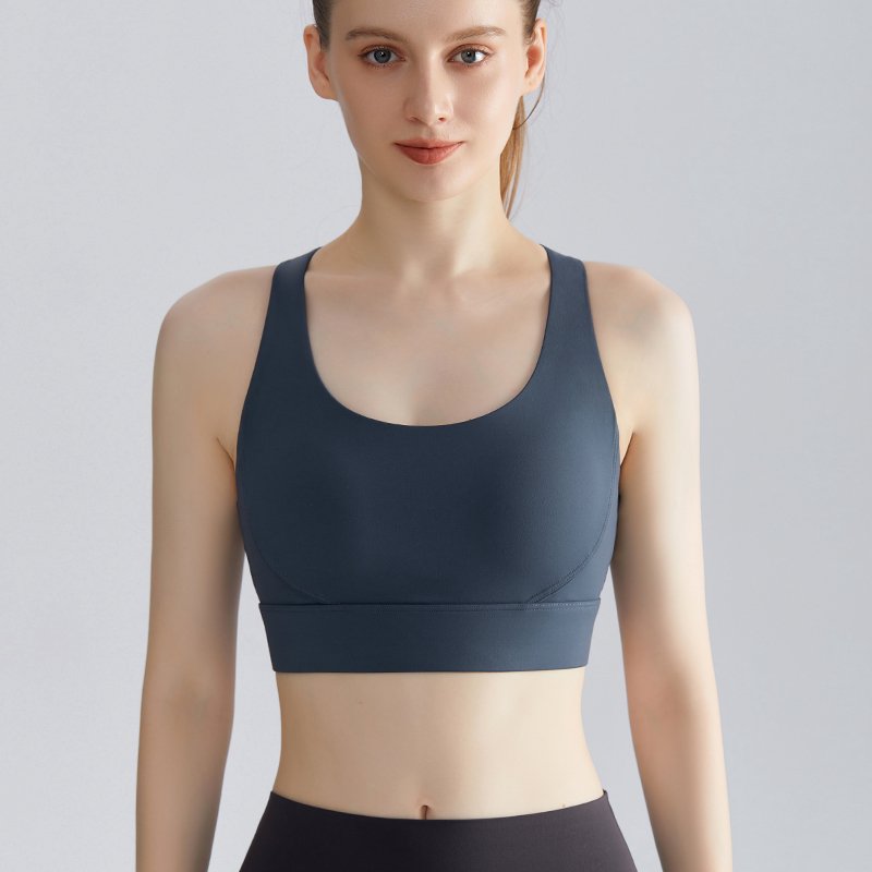 MOFEE Studio Support Sports Bra WX-413 in Blue