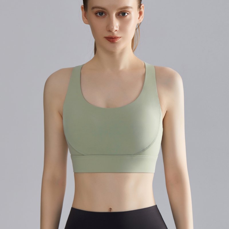 MOFEE Studio Support Sports Bra WX-413 in Green