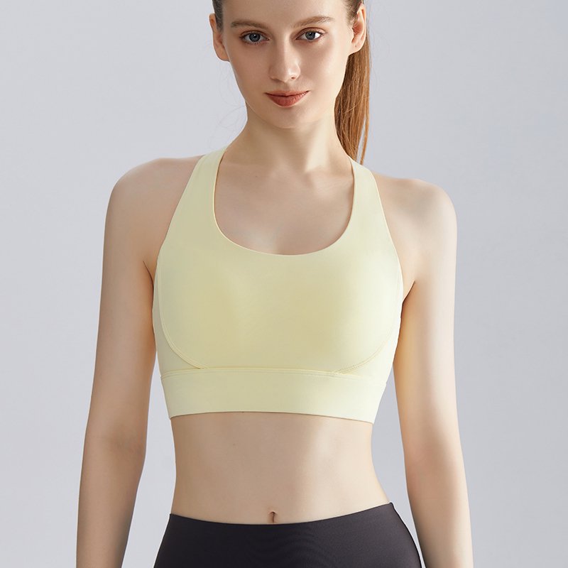 MOFEE Studio Support Sports Bra WX-413 in Yellow