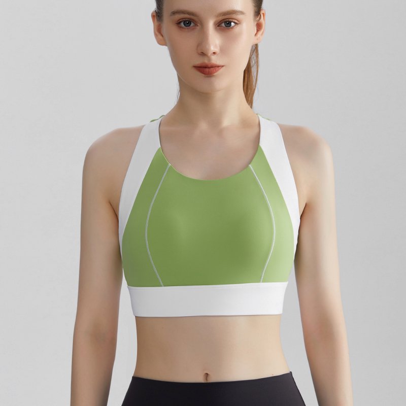 MOFEE Studio Support Sports Bra WX-417 in Green