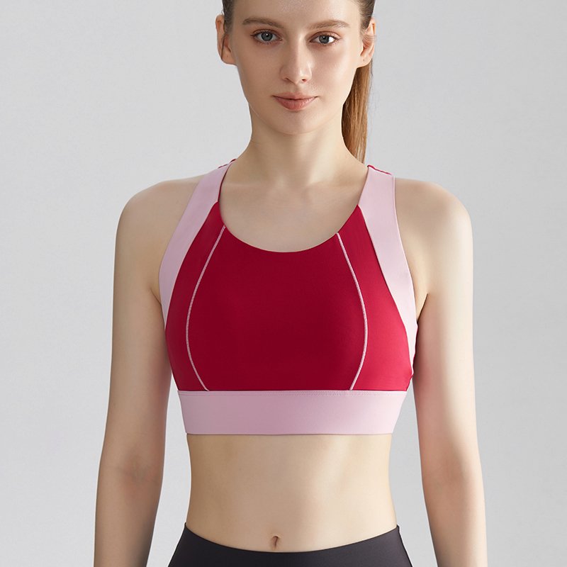 MOFEE Studio Support Sports Bra WX-417 in Red