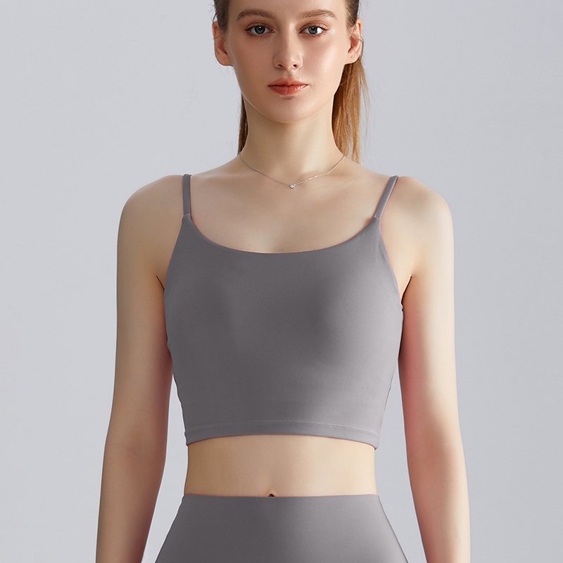 MOFEE Studio Support Sports Bra WX-438 in Gray
