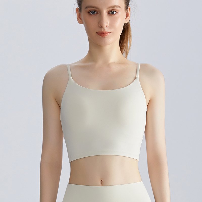 MOFEE Studio Support Sports Bra WX-438 in Ivory White
