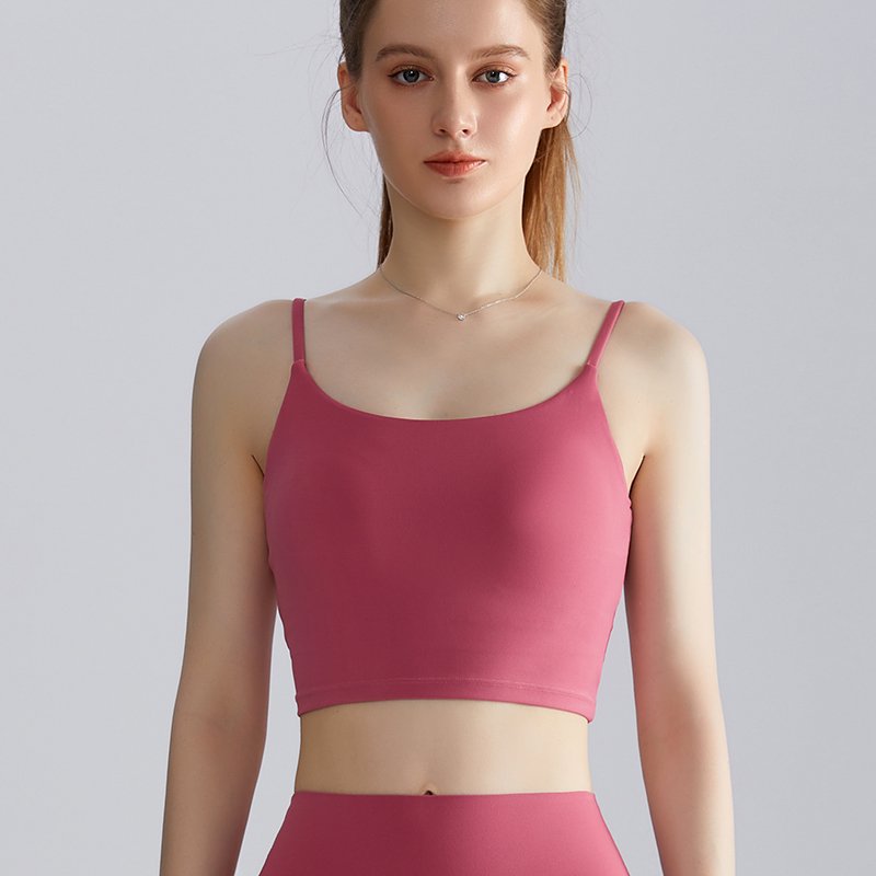 MOFEE Studio Support Sports Bra WX-438 in Madder Pink