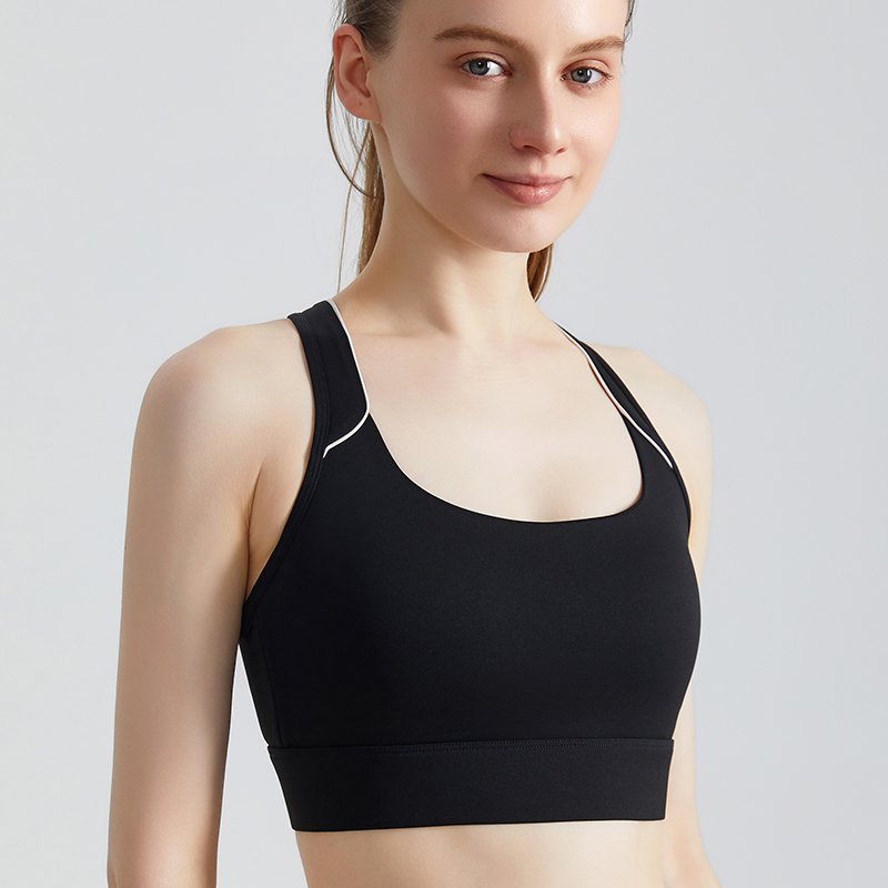 MOFEE Studio Support Sports Bra WX-5007 in Black