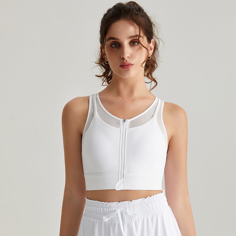 MOFEE Studio Support Sports Bra WX-5095 in White
