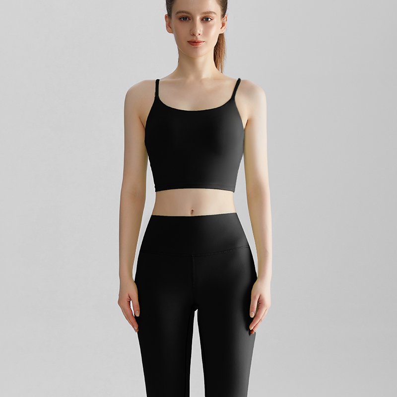 MOFEE Matching Yoga Set WX438CK386 in Fashion Black